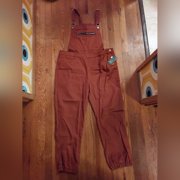 Women's Rust Overalls - Picture 8 of 8